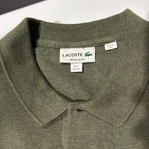 Lacoste Men's Olive Polo Shirt